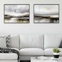 ZESTAW PLAKATÓW Abstrakcyjne Pejzaże 2cz 40x50 cm set78