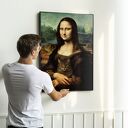 Plakat Mona Lisa z kotem - format 50x70 cm B2