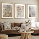 ZESTAW PLAKATÓW 40x50cm, boho natura set6