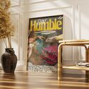 Plakat Stay Humble - Stworzenie Adama (A2 42x59,4 cm) - kolaż graffiti