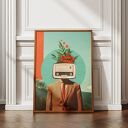 Plakat Radiohead A1 59,4 x 84,1 cm - muzyczny kolaż surrealistyczny