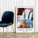 Paul Klee White Easter II - plakat 50x70 cm
