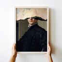 Plakat w chmurach 40x50 cm - elegancka sztuka na ścianę