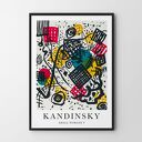 Kandinsky abstrakcja - plakat 50x70 cm