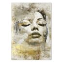 Plakat Zamyślona Kobieta 50x70 cm do jasnego wnętrza
