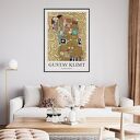 Gustav Klimt Fullfilment - plakat 40x50 cm