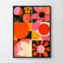 Plakat Kwiaty mix - format 30x40 cm