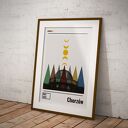 Plakat Chorzów A3 29,7x42 cm - kolaż Dapidoka