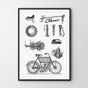 Vintage vibes - plakat 40x50 cm