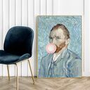 Plakat Vincent z balonem 30x40 cm - nowoczesna dekoracja ścienna Hogstudio