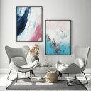 Zestaw 2 abstrakcji - format 61x91 cm