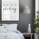 Zestaw plakatów 40x50 cm „Dzień dobry” - 2 sztuki (bez ramek)