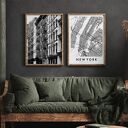 Zestaw 2 plakatów Nowy Jork NYC - mapa jako dekoracja ścienna