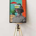 Plakat Szwedzki Sklep Meblowy (50x70 cm)
