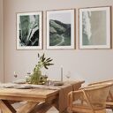 Zielona galeria ścienna 30x40 cm (GC - 21 715) (GC - 21 874) (GC - 21 875)