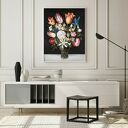 Plakat-obraz Kwiaty Vintage 30x40 cm