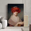 Lady Papaver - plakat 40x50 cm z makami i wizerunkiem kobiety