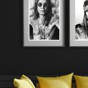 Plakat Ozzy Osbourne - Seria Ikony A3 (ręcznie rysowany, matowy papier)