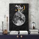 W świetle księżyca - art print a4