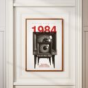 Plakat '1984' George'a Orwella 50x70 cm - anty-utopia