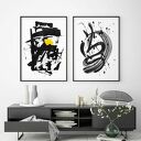 Zestaw 2 abstrakcji - format 50x70 cm