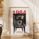 Plakat 1984 George Orwell (A3 29,7x42 cm)