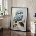 Zestaw plakatów Hortensje 2x30x40 cm - botaniczna dekoracja na ścianę