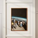 Plakat Spacer - Kolaż Fine Art A3 dla podróżnika