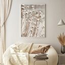 Roślinne beże - tryptyk 3 plakatów 30x40 cm (set166)