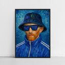 Plakat Vincent van Gogh w sportowym stylu 50x70 cm