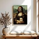 Plakat Krzyk Mony - format 50x70 cm Mona Lisa daVinci