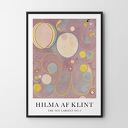 Hilma af Klint - plakat 50x70 cm do salonu