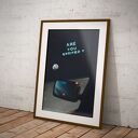 Plakat Highway - Kolaż Fine Art A3