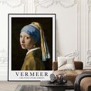 Plakat Dziewczyna z perłą Vermeer - format 50x70 cm