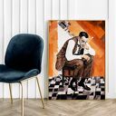 Plakat Portret Mężczyzny 61x91 cm na prezent