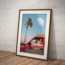 Plakat Jezus Chrystus Super Drive (A2 42x59,4 cm)