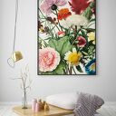 Kwiatowy kadr - plakat roślinny 40x50 cm