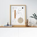 Plakat Body One Line 61x91 cm - kobieca dekoracja do salonu