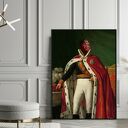 Plakat Luchadore 50x70 cm - sztuka do Twojego wnętrza