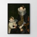 Koronkowy Duet - plakat 40x50 cm