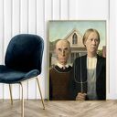Plakat Hogstudio American Gothic - Nieoczekiwana zmiana 30x40 cm