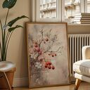 Botaniczny tryptyk: zestaw plakatów 30x40 cm Gałązki z owocami