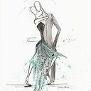 Grafika 30x40 cm wykonana ręcznie - abstrakcja Art Krystyny Siwek
