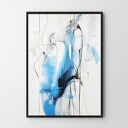 Plakat Ulotność Abstrakcja 61x91 cm - elegancki akcent do Twojego wnętrza
