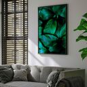Zestaw plakatów Liście 50x70 cm - 2 sztuki, botaniczna zieleń