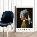 Plakat Dziewczyna z perłą Vermeer - format 50x70 cm