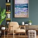 Plakat 40x50 cm - Pejzaż morski - morze i plaża
