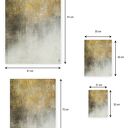 Plakat 40x50 cm - minimalistyczna abstrakcja ze złotem