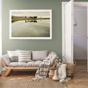 plakat 40x30 konie islandzkie II