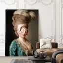 Twisted Lady - plakat 40x50 cm do salonu w modnym stylu